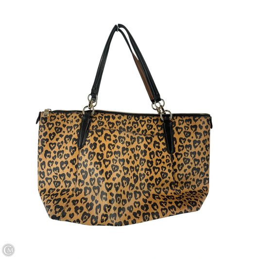 Handbag Designer By Coach, Size: Large