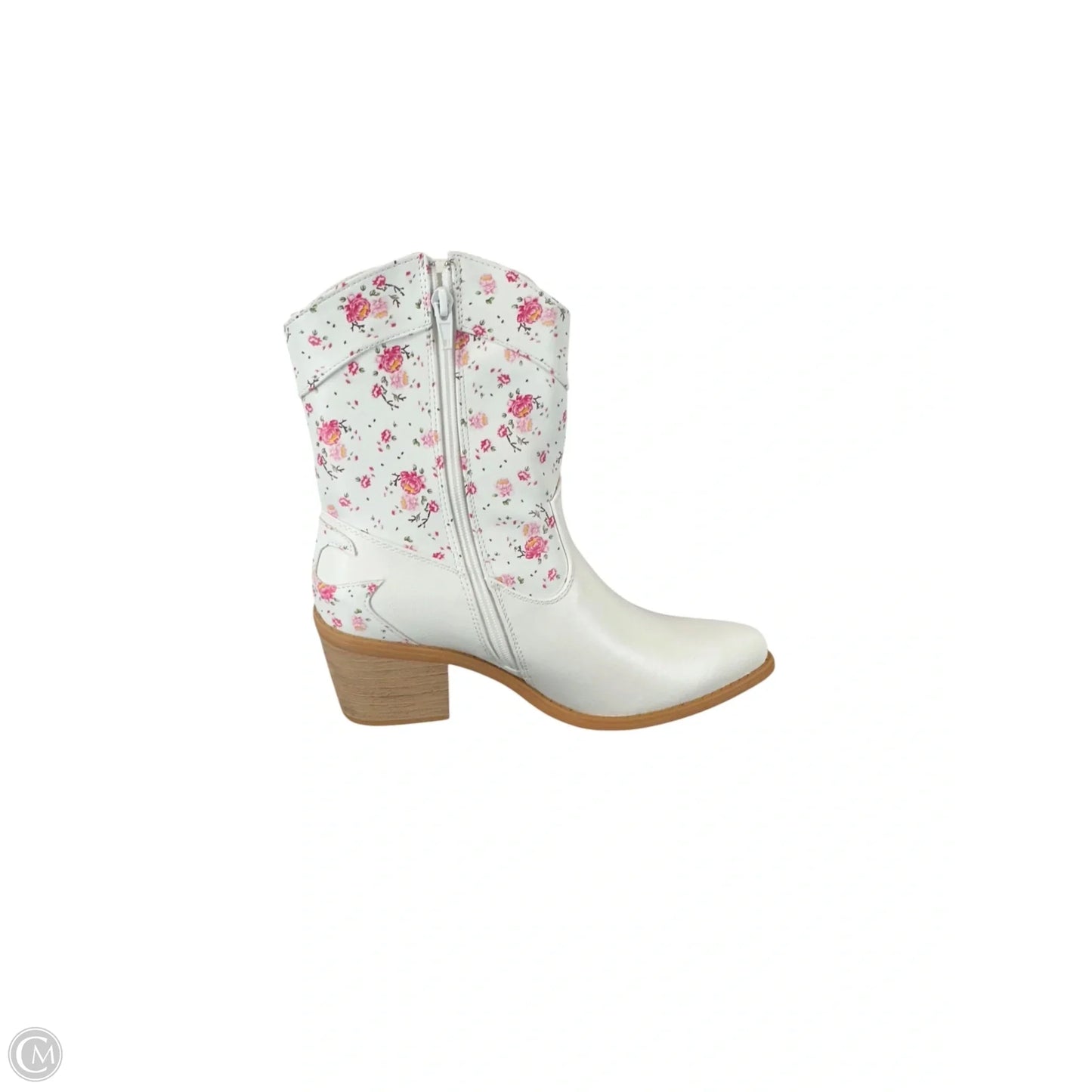 Boots Ankle Heels By Pierre Dumas In White, Size: 8.5