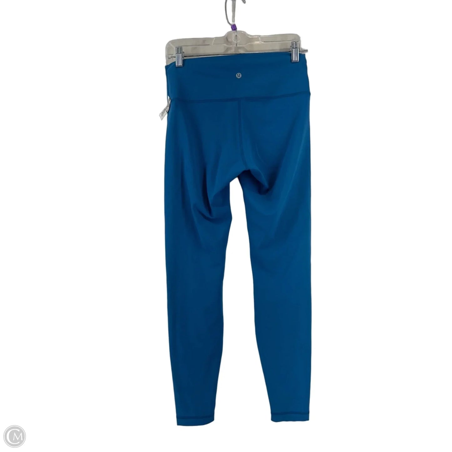 Athletic Leggings By Lululemon In Teal, Size: S