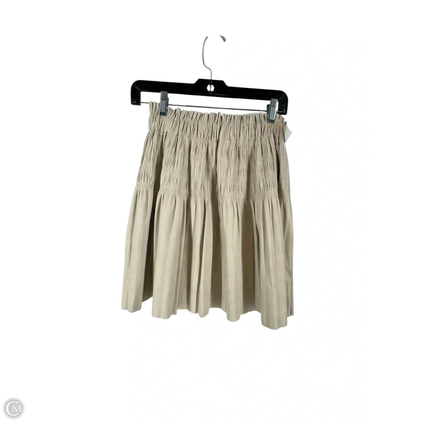 Skirt Midi By 7 For All Mankind In Beige, Size: Xs