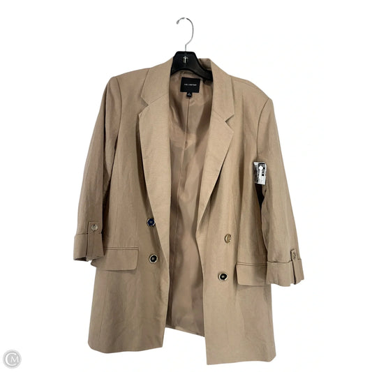 Blazer By Clothes Mentor In Beige, Size: L