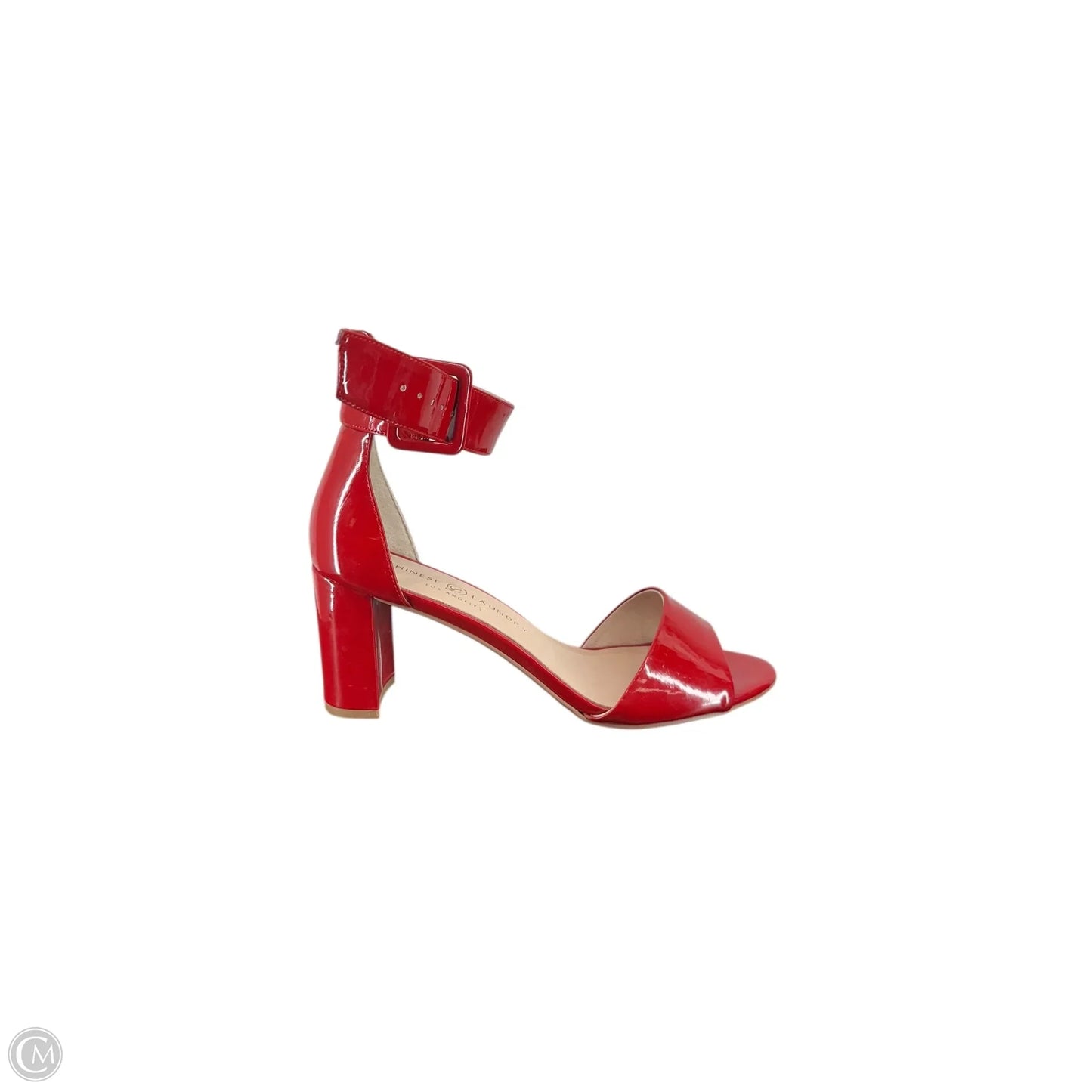 Shoes Heels Block By Chinese Laundry In Red, Size: 9