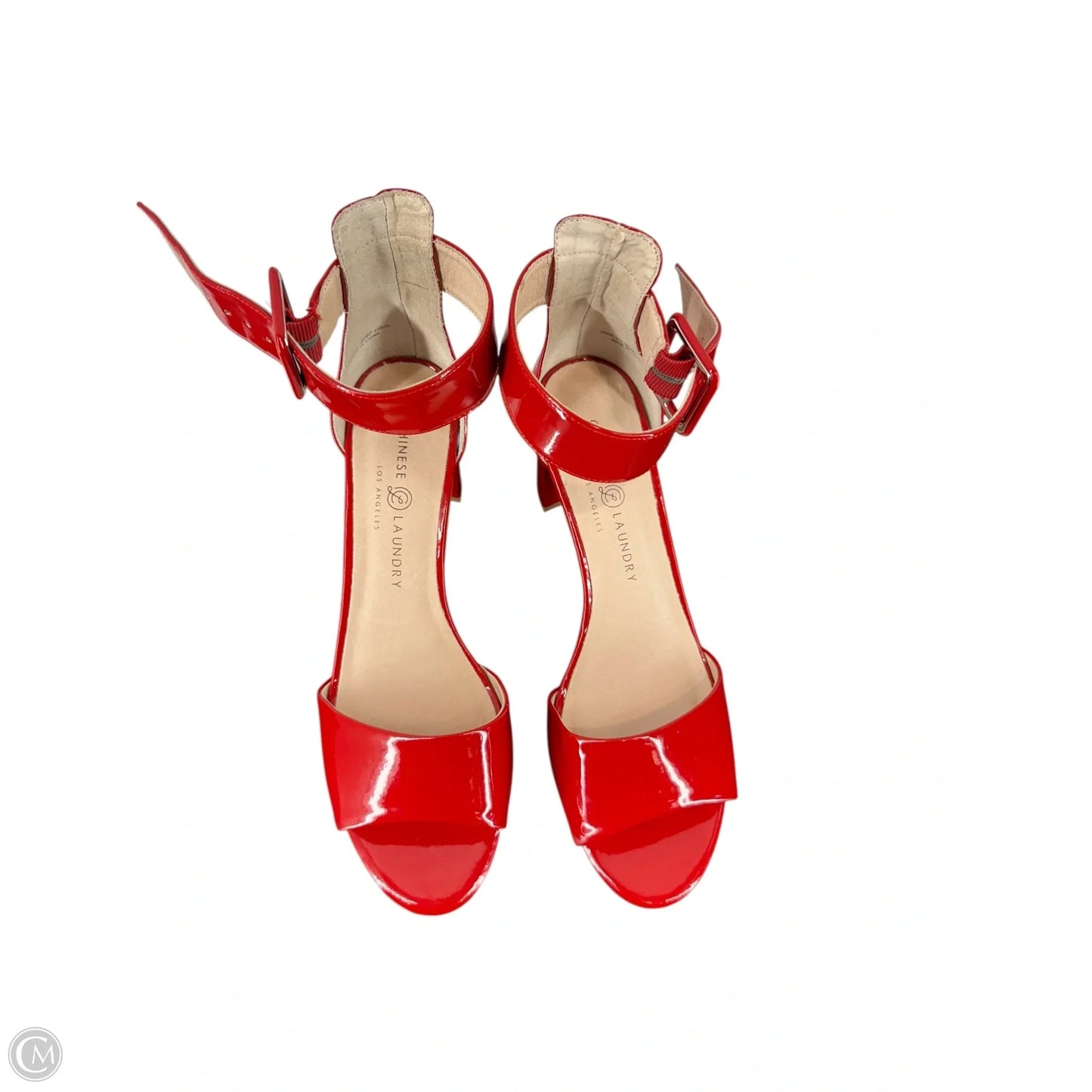 Shoes Heels Block By Chinese Laundry In Red, Size: 9