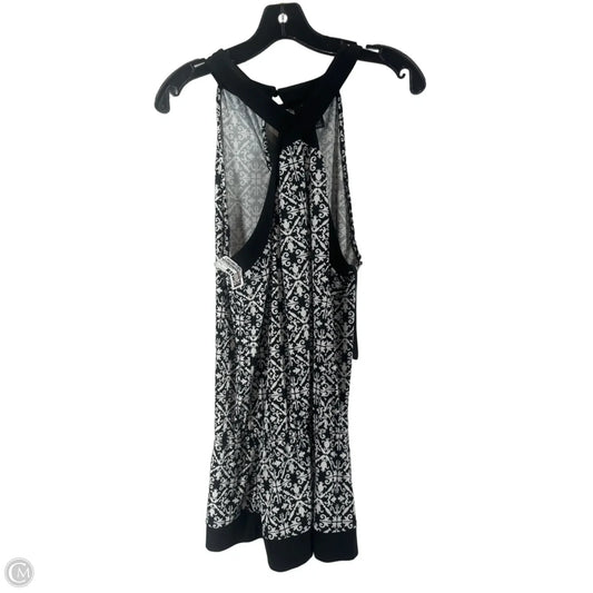 Top Sleeveless By White House Black Market In Black & White, Size: L