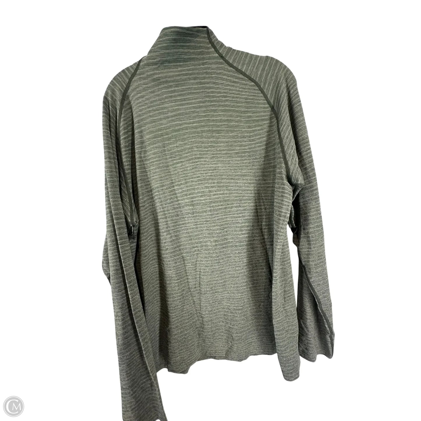 Athletic Top Long Sleeve Crewneck By Lululemon In Green, Size: Xl
