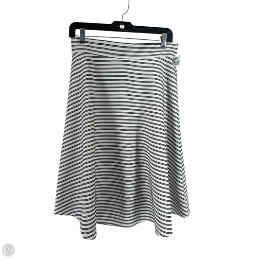 Skirt Maxi By Clothes Mentor In Black & White, Size: M