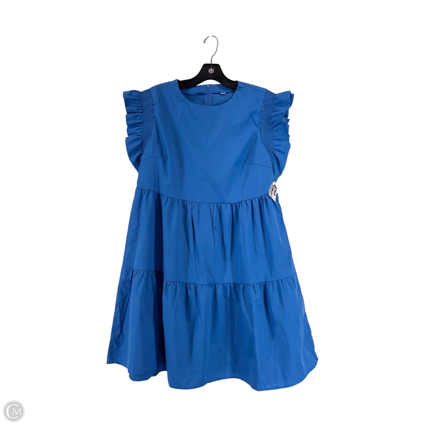 Dress Party Midi By Shein In Blue, Size: L