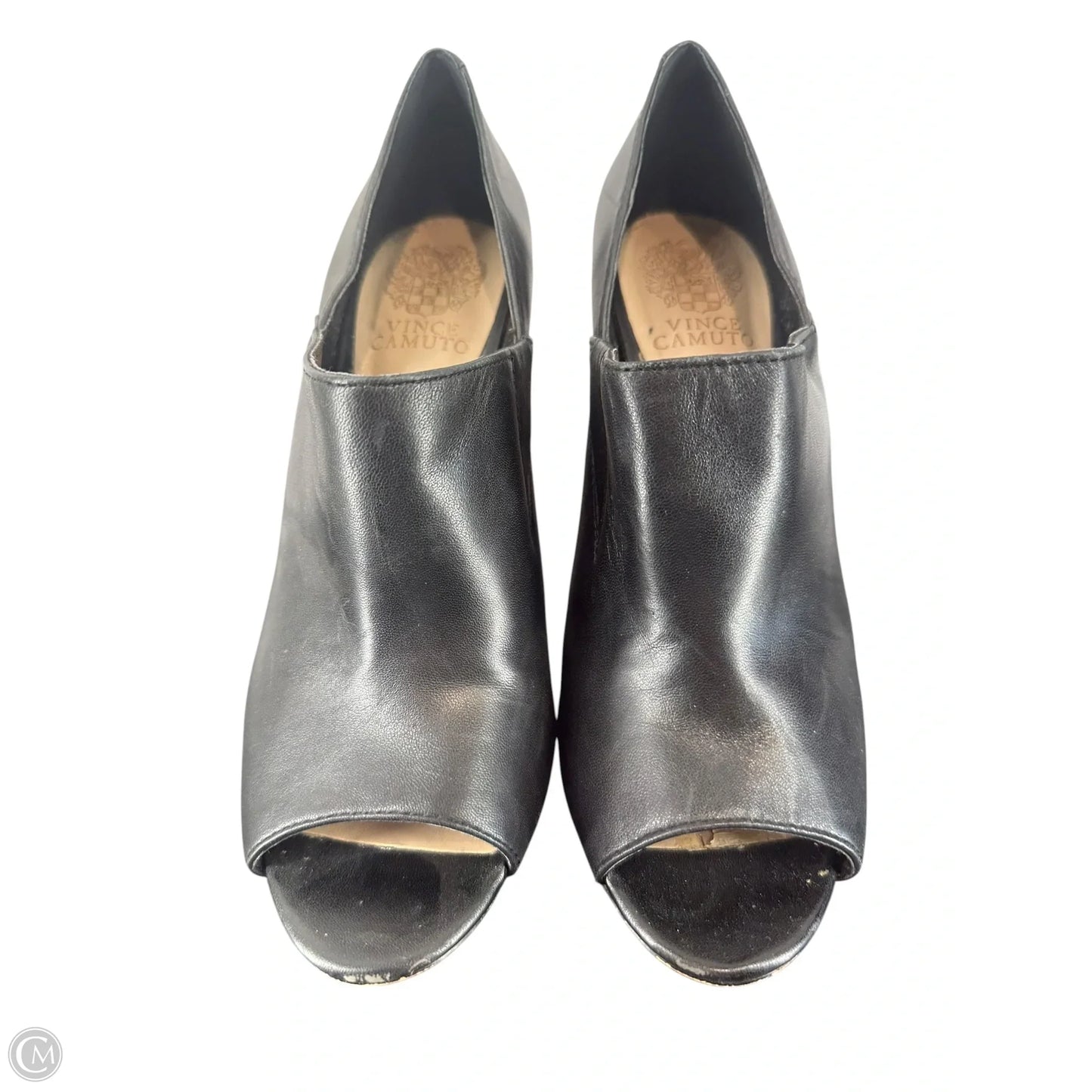 Sandals Heels Kitten By Vince Camuto In Black, Size: 8.5