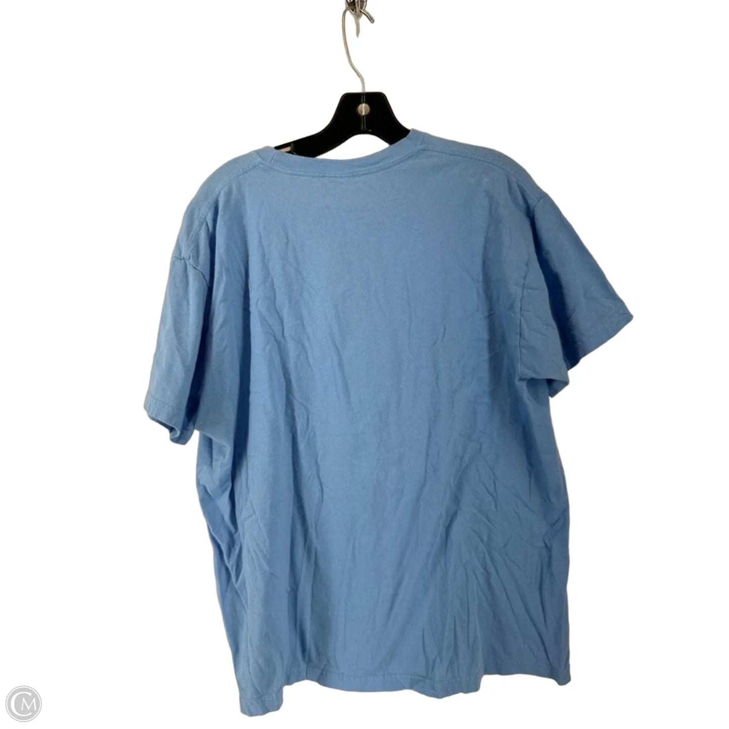 Top Short Sleeve By Clothes Mentor In Blue, Size: Xl