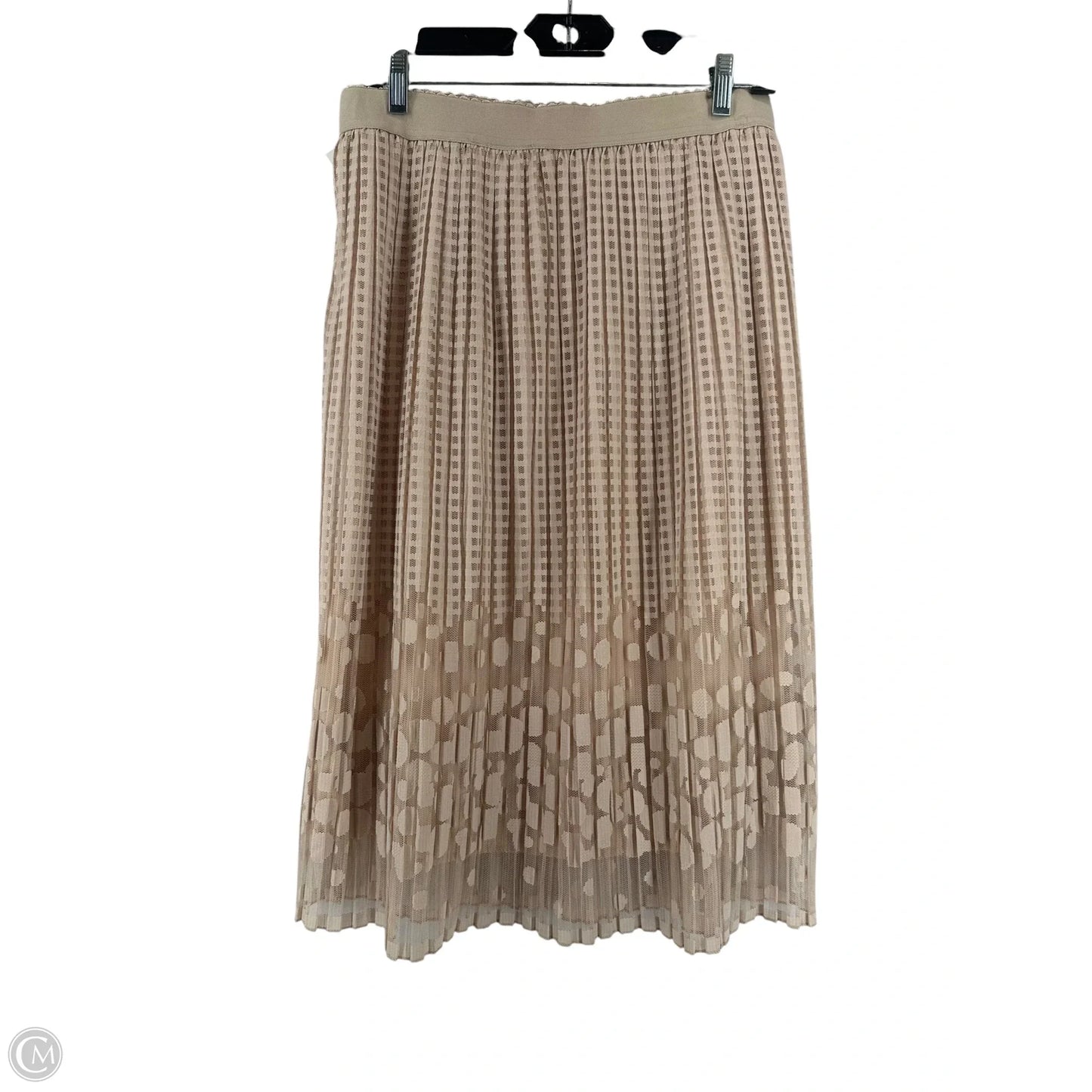 Skirt Maxi By Clothes Mentor In Cream, Size: M
