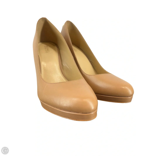 Shoes Heels Stiletto By Michael By Michael Kors In Tan, Size: 10