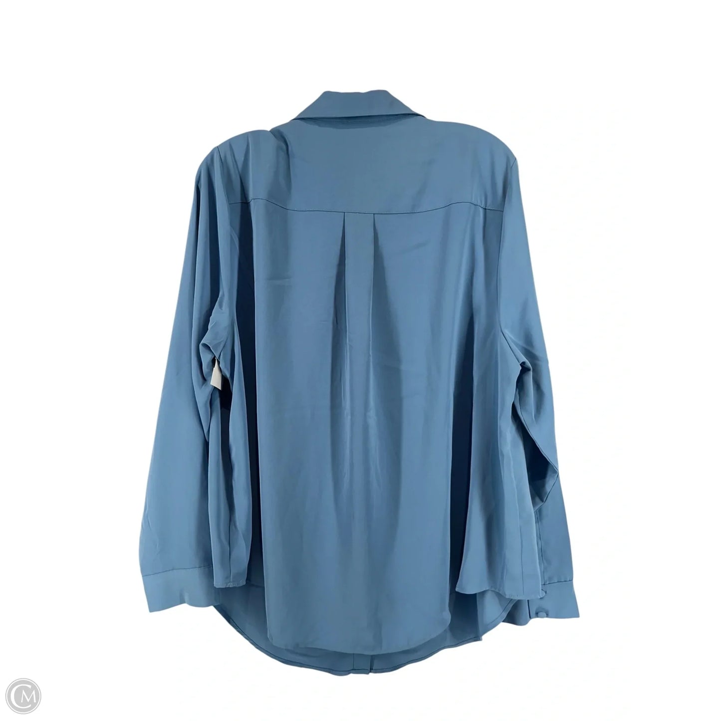 Top Long Sleeve By Torrid In Blue, Size: Xl
