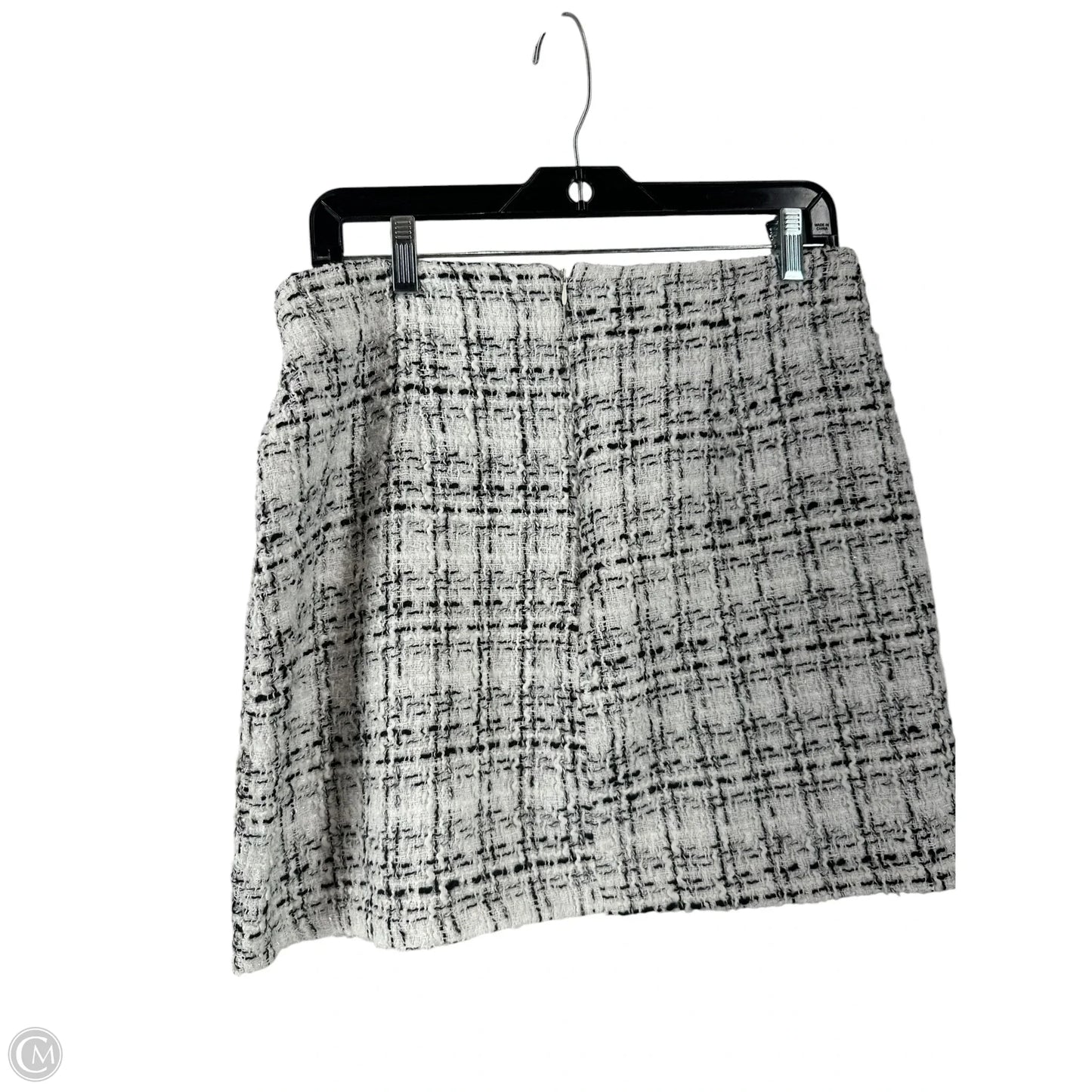 Skirt Mini & Short By Shein In Black & White, Size: L