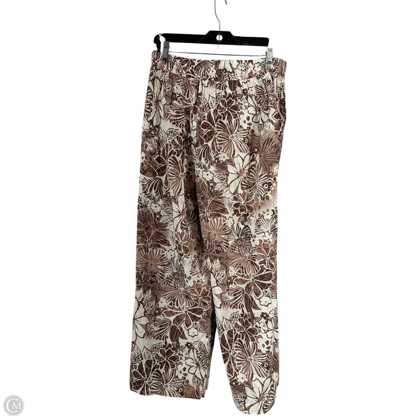 Pants Lounge By C And C In Brown, Size: L