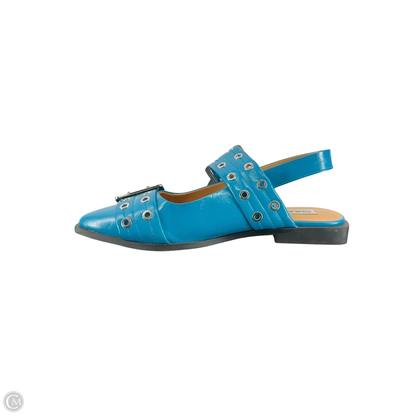 Sandals Flats By Steve Madden In Blue, Size: 8