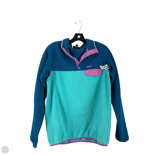 Jacket Fleece By Patagonia In Multi-colored, Size: M