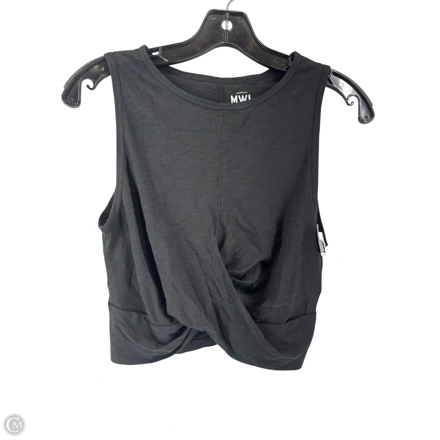 Top Sleeveless By Madewell In Black, Size: M