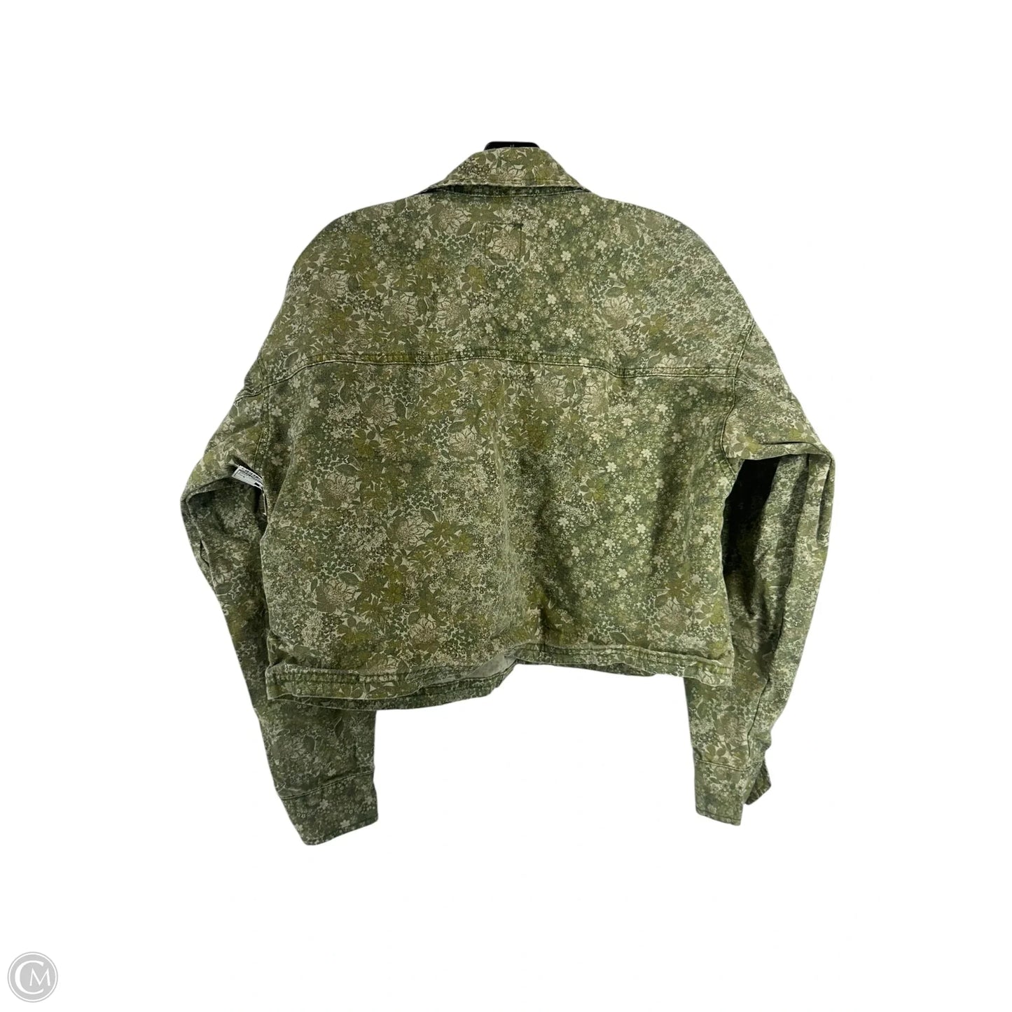 Jacket Denim By Wild Fable In Green Denim, Size: S