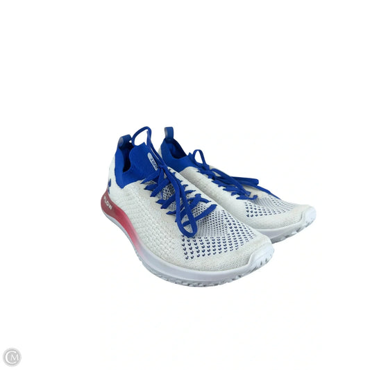 Shoes Athletic By Under Armour In Blue & White, Size: 10