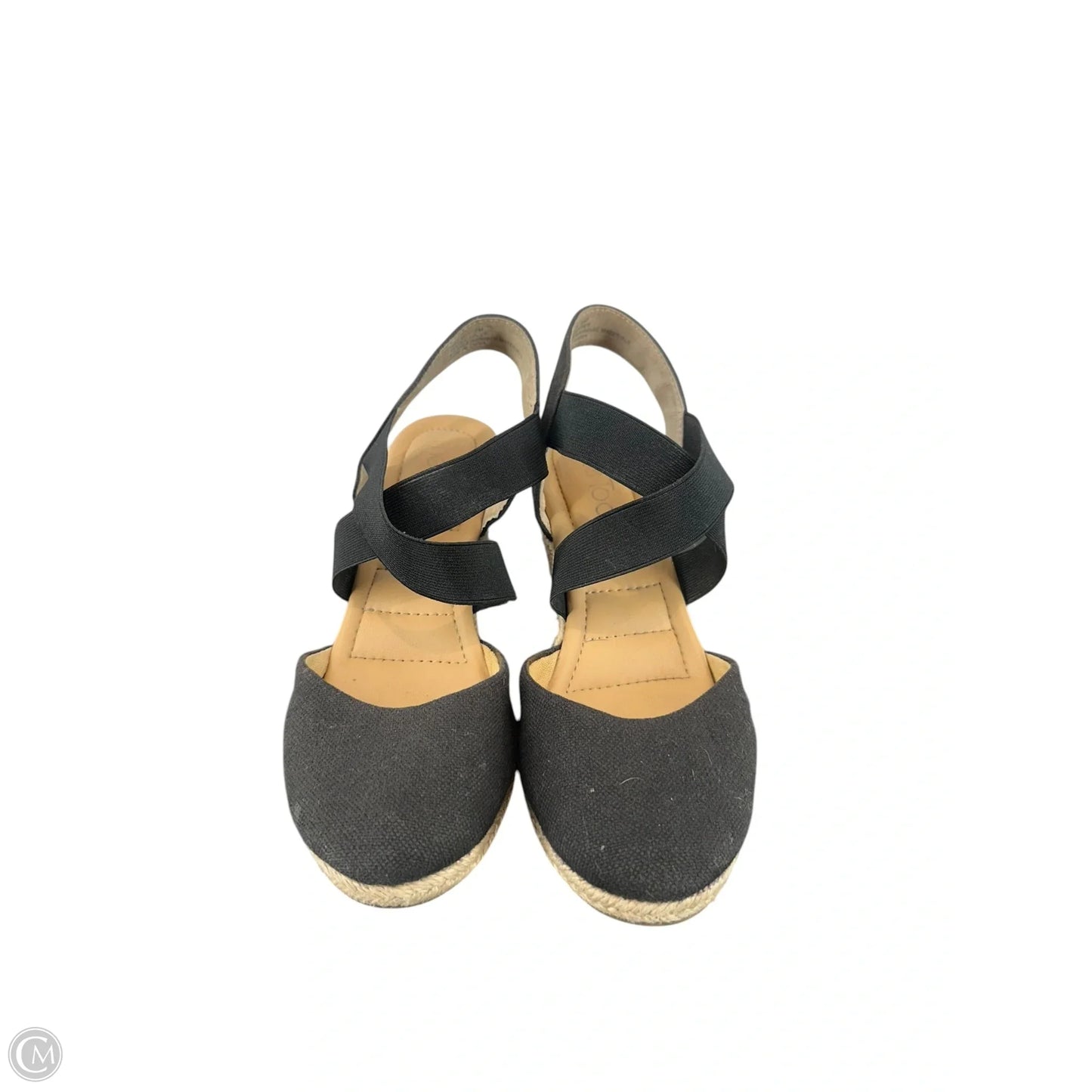 Shoes Heels Wedge By Me Too In Black, Size: 8