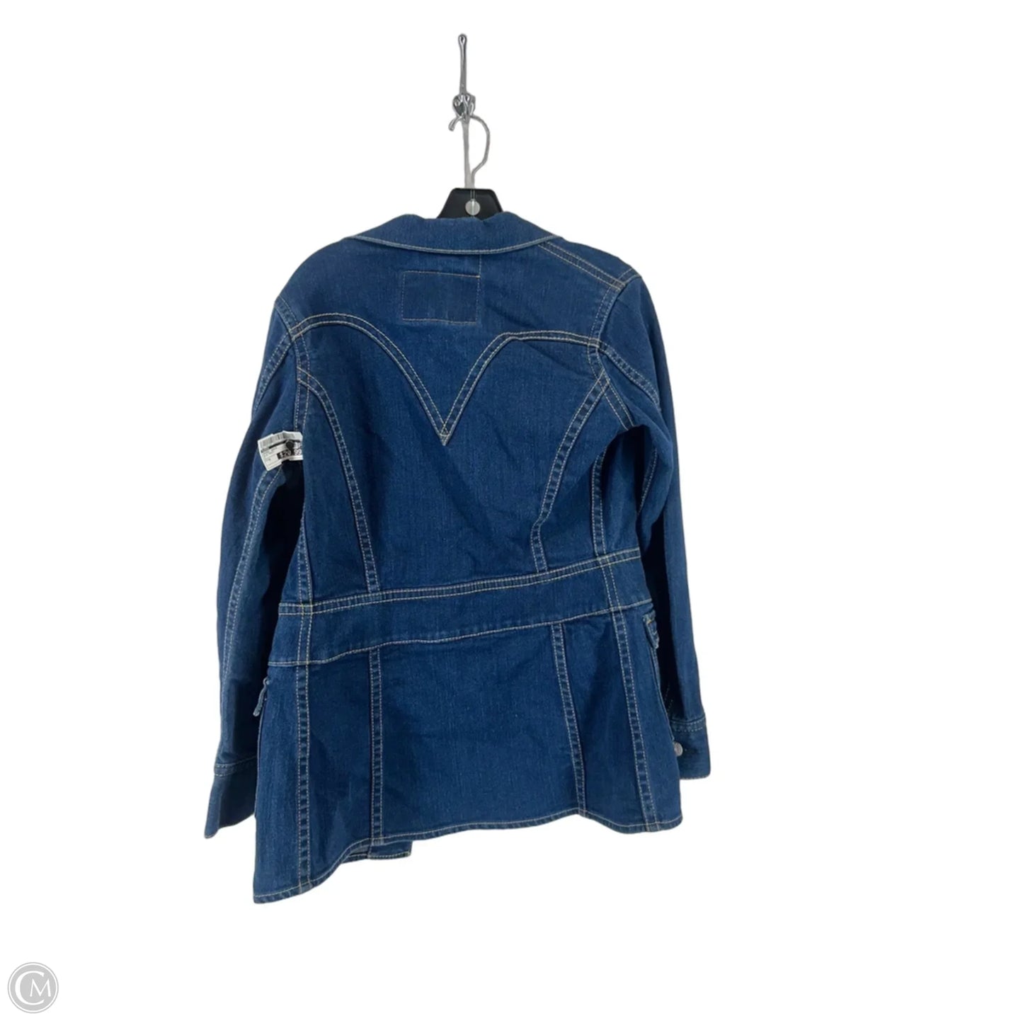 Jacket Denim By Levis In Blue Denim, Size: M