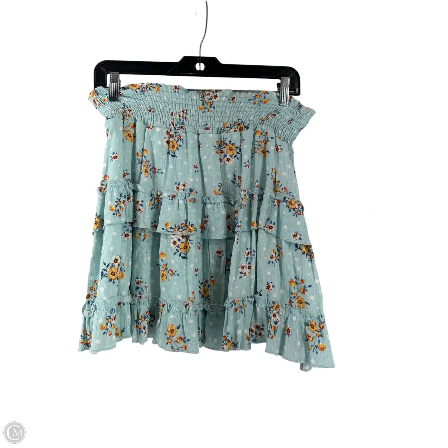 Skirt Mini & Short By Altard State In Blue, Size: M