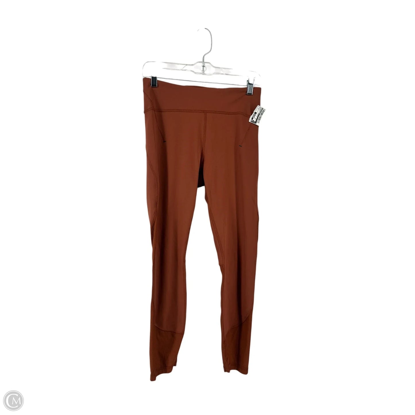 Athletic Leggings By Lululemon In Orange, Size: 8