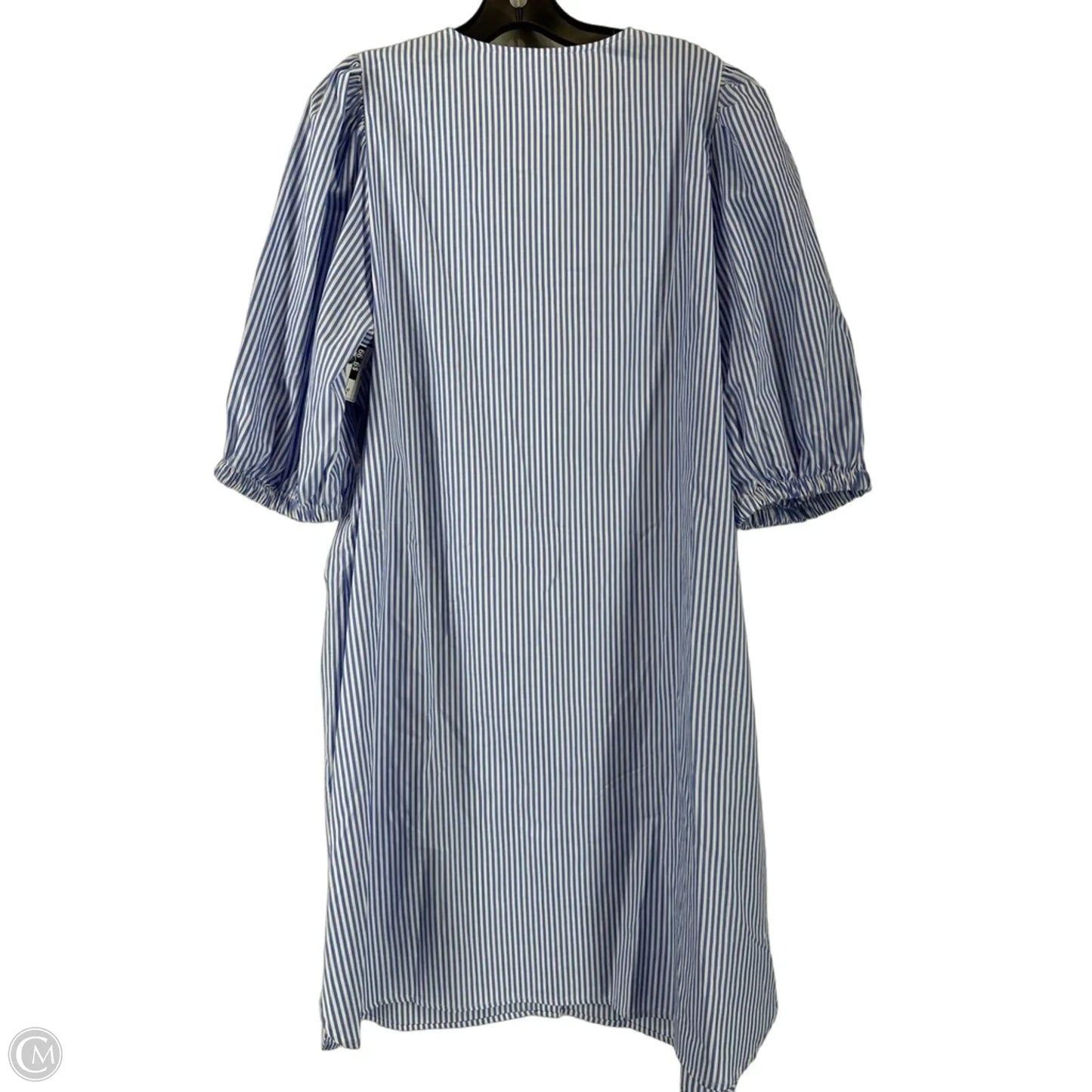 Dress Casual Midi By H&m In Black & White, Size: Xl