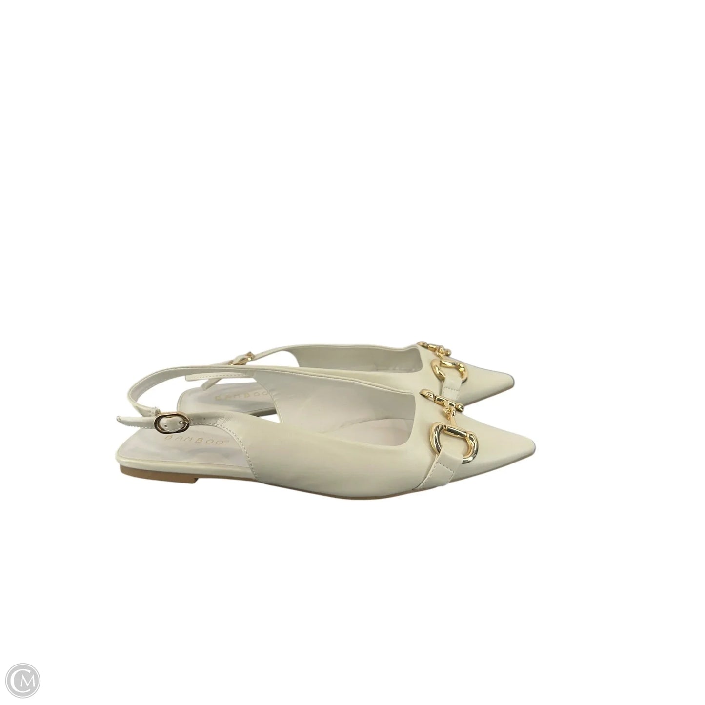 Shoes Flats By Bamboo In Cream, Size: 8.5