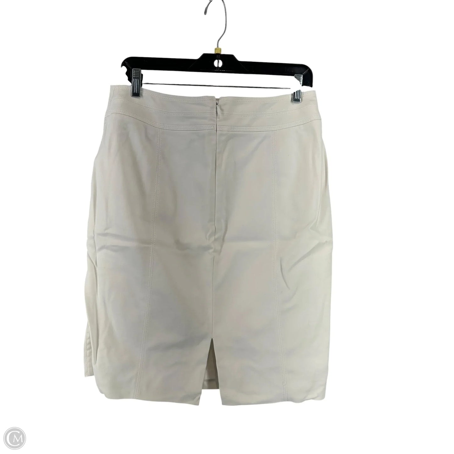 Skirt Midi By White House Black Market In White, Size: 10