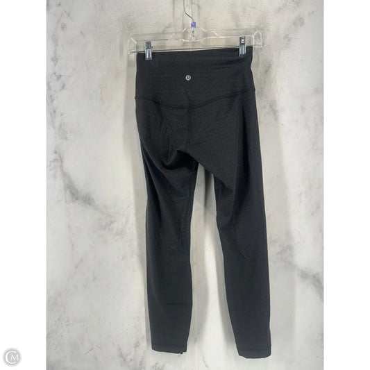 Athletic Leggings By Lululemon In Black, Size: 6