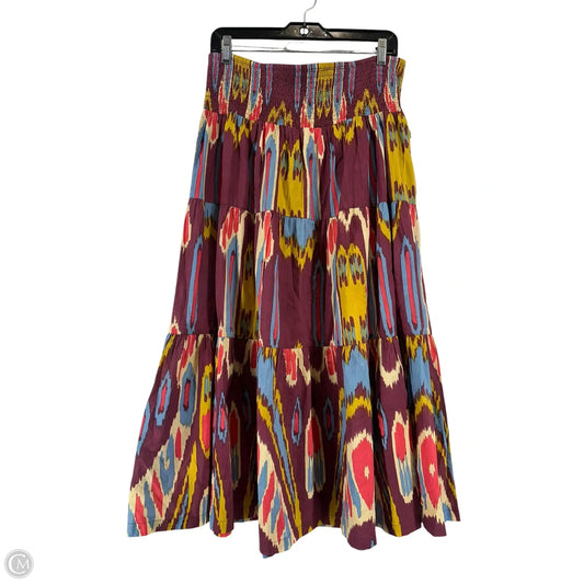 Skirt Maxi By Ivy Jane In Multi-colored, Size: M