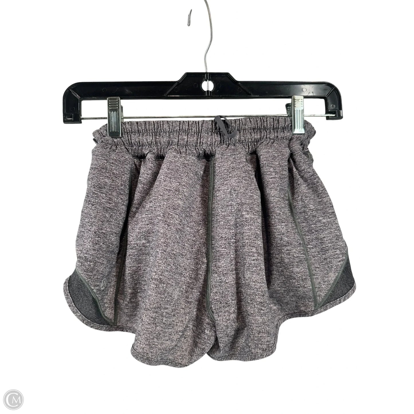 Athletic Shorts By Lululemon In Grey, Size: 4