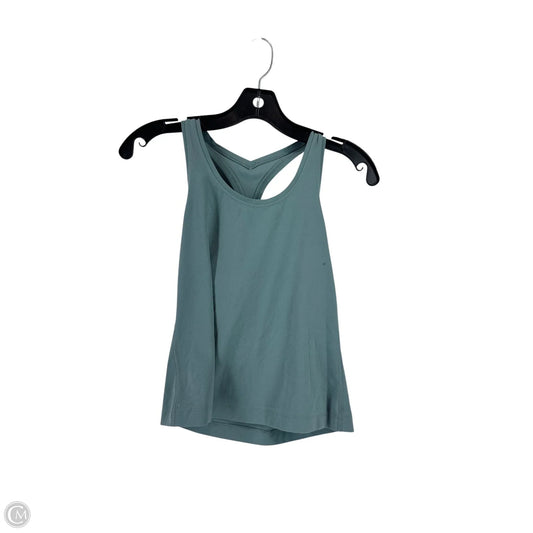 Athletic Tank Top By Lululemon In Teal, Size: 4