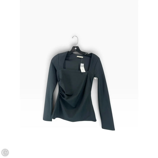 Top Long Sleeve By Abercrombie And Fitch In Black, Size: Xs