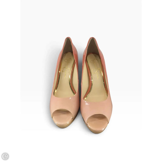 Shoes Heels Stiletto By Jessica Simpson In Pink, Size: 6.5