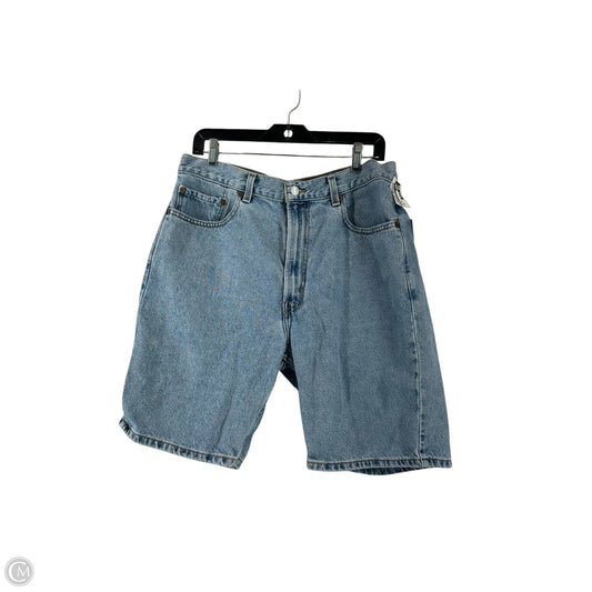 Shorts By Levis In Blue Denim, Size: Xl