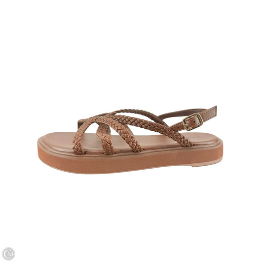 Sandals Flats By Old Navy In Maroon, Size: 10