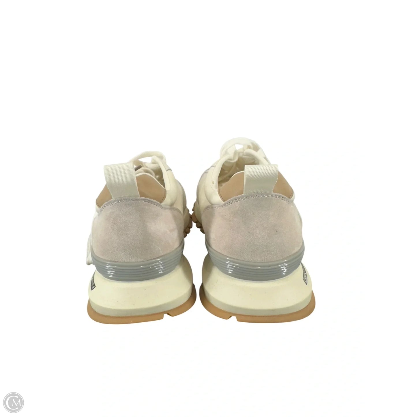 Shoes Sneakers By Clothes Mentor In Cream & White, Size: 10