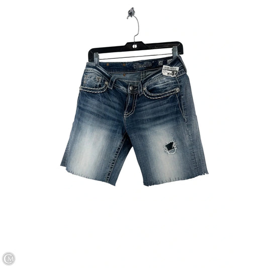 Shorts By Miss Me In Blue Denim, Size: M