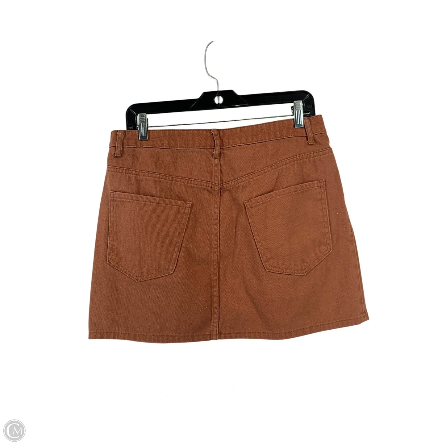 Skirt Mini & Short By Forever 21 In Brown, Size: L