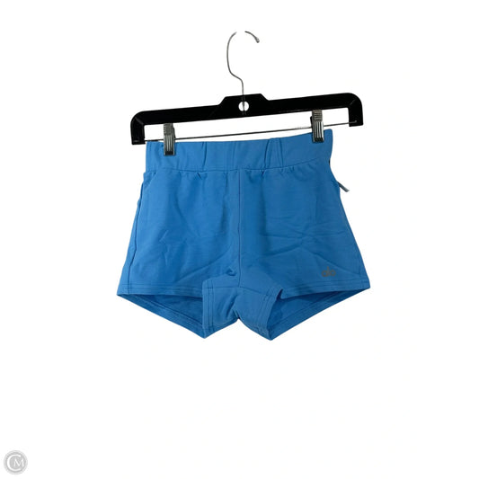 Athletic Shorts By Alo In Blue, Size: Xs