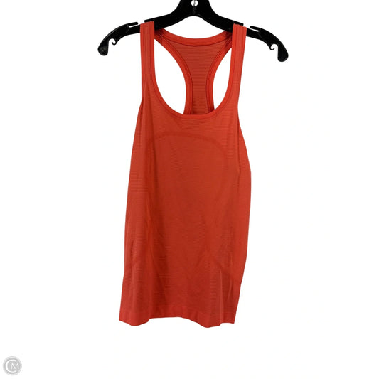Tank Top By Lululemon In Coral, Size: M