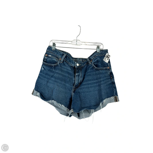 Shorts By American Eagle In Blue Denim, Size: 14