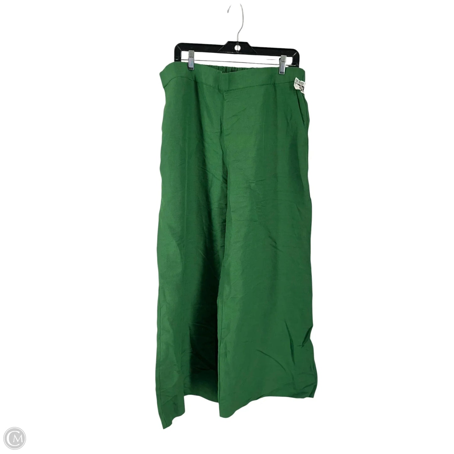 Pants Linen By Ann Taylor In Green, Size: Xl