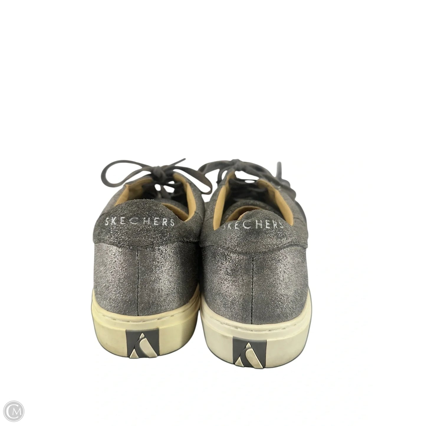 Shoes Sneakers By Skechers In Grey, Size: 9
