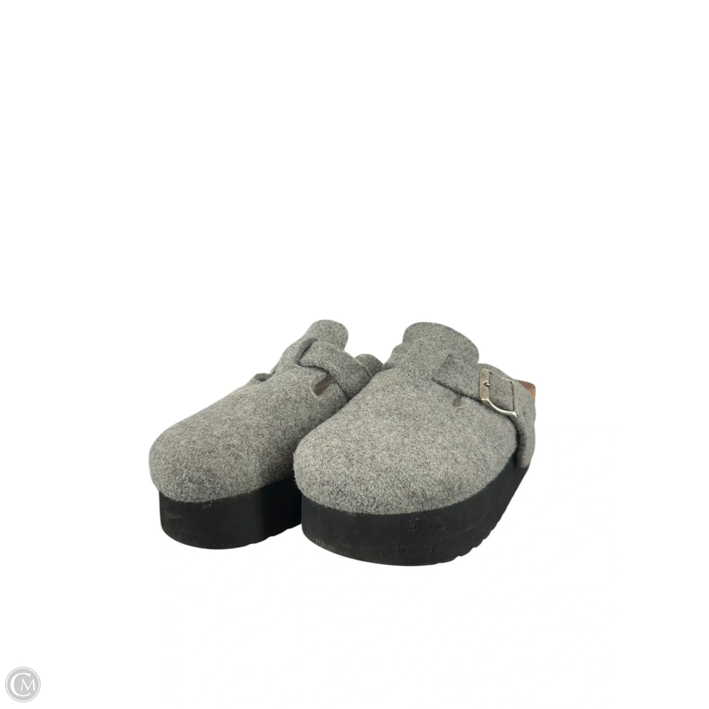 Shoes Flats By Clothes Mentor In Grey, Size: 8
