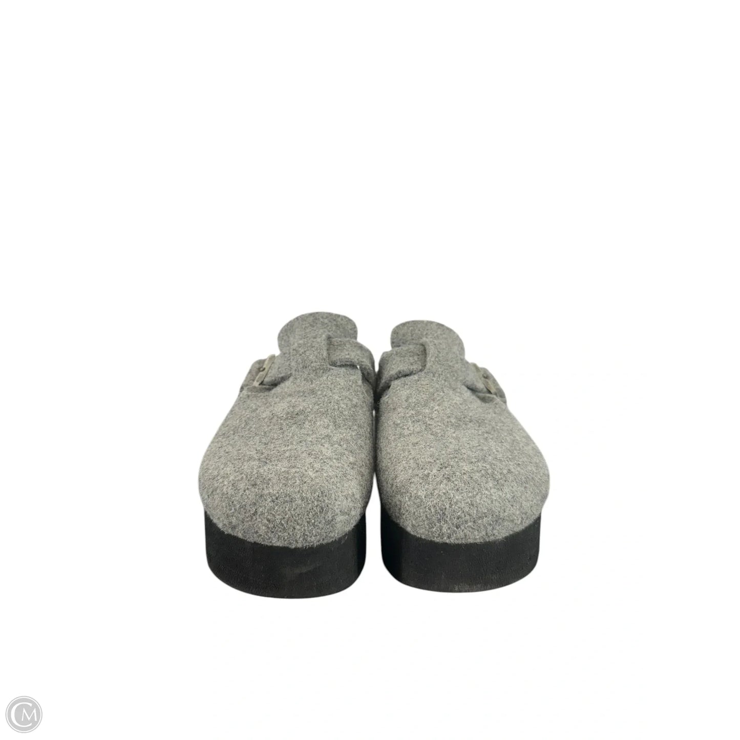 Shoes Flats By Clothes Mentor In Grey, Size: 8