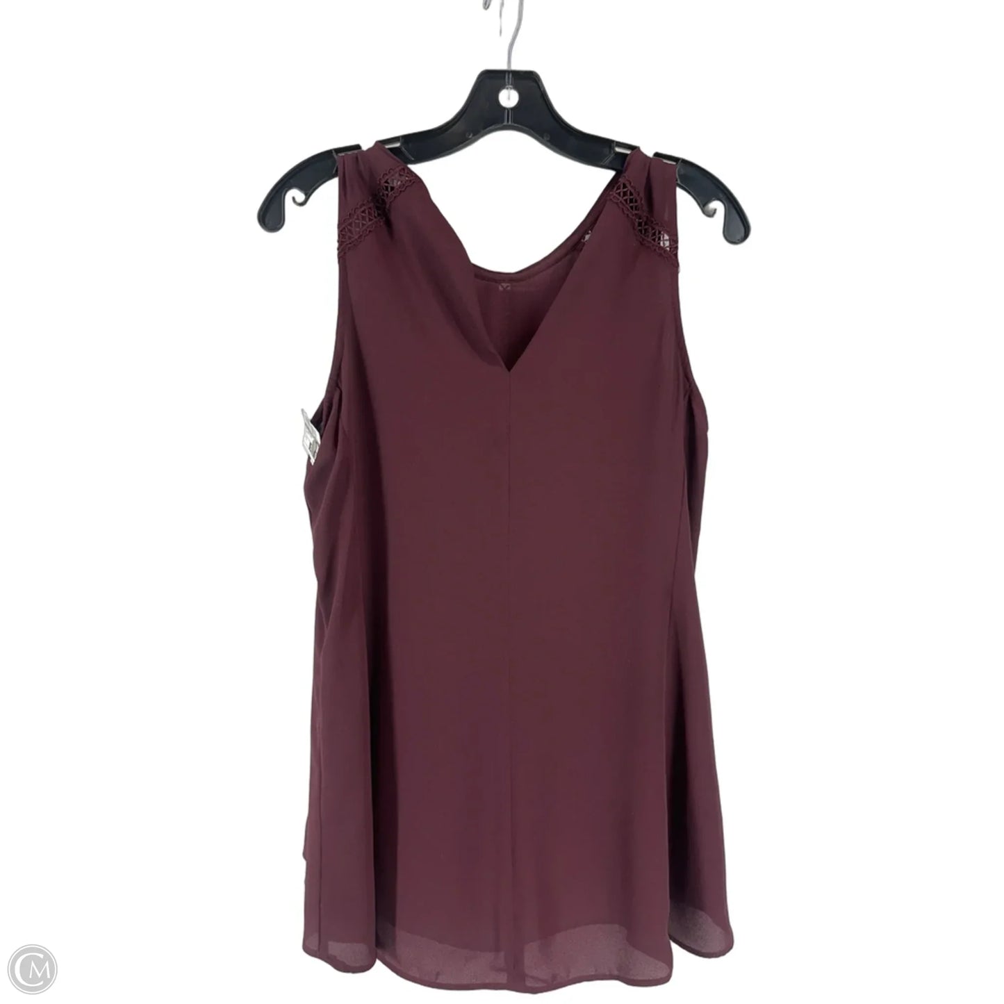 Top Sleeveless By White House Black Market In Purple, Size: S