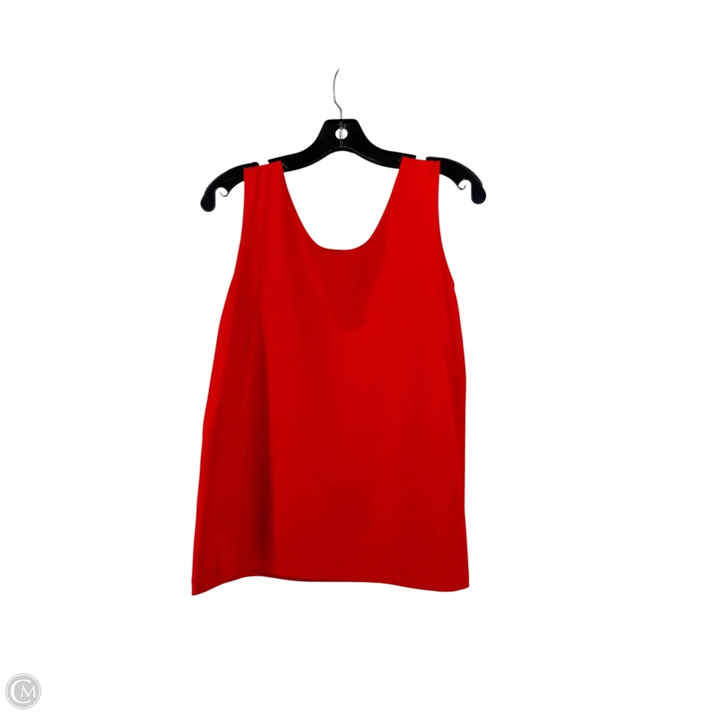 Top Sleeveless By Chicos In Red, Size: M